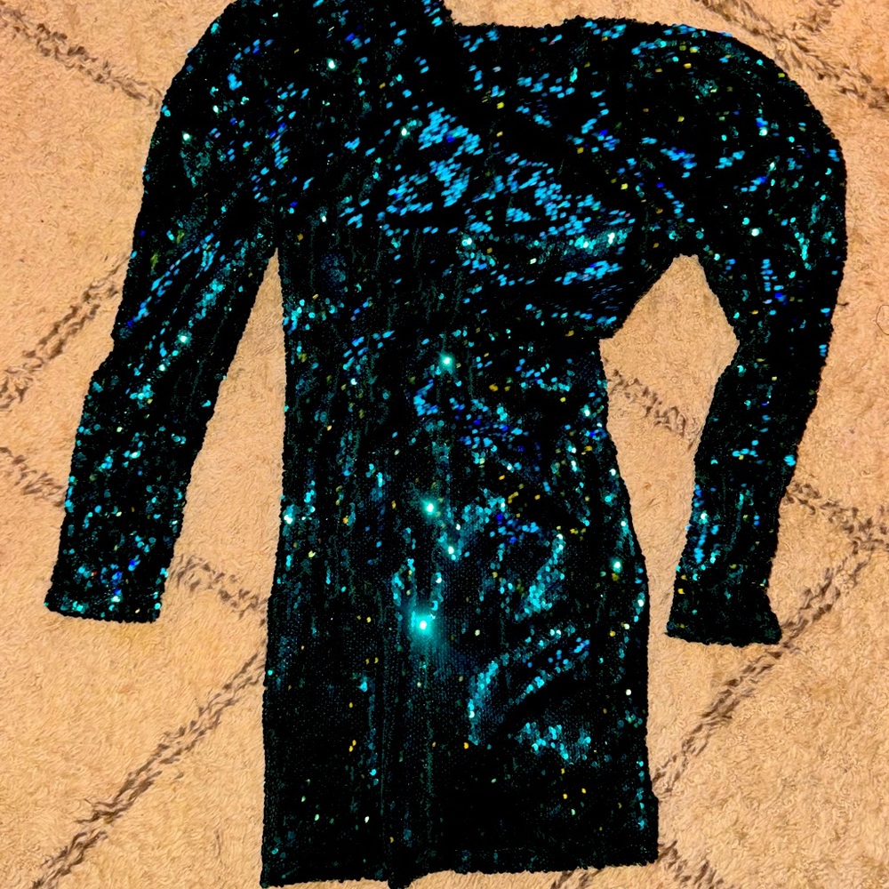 Zara Sequined Minidress